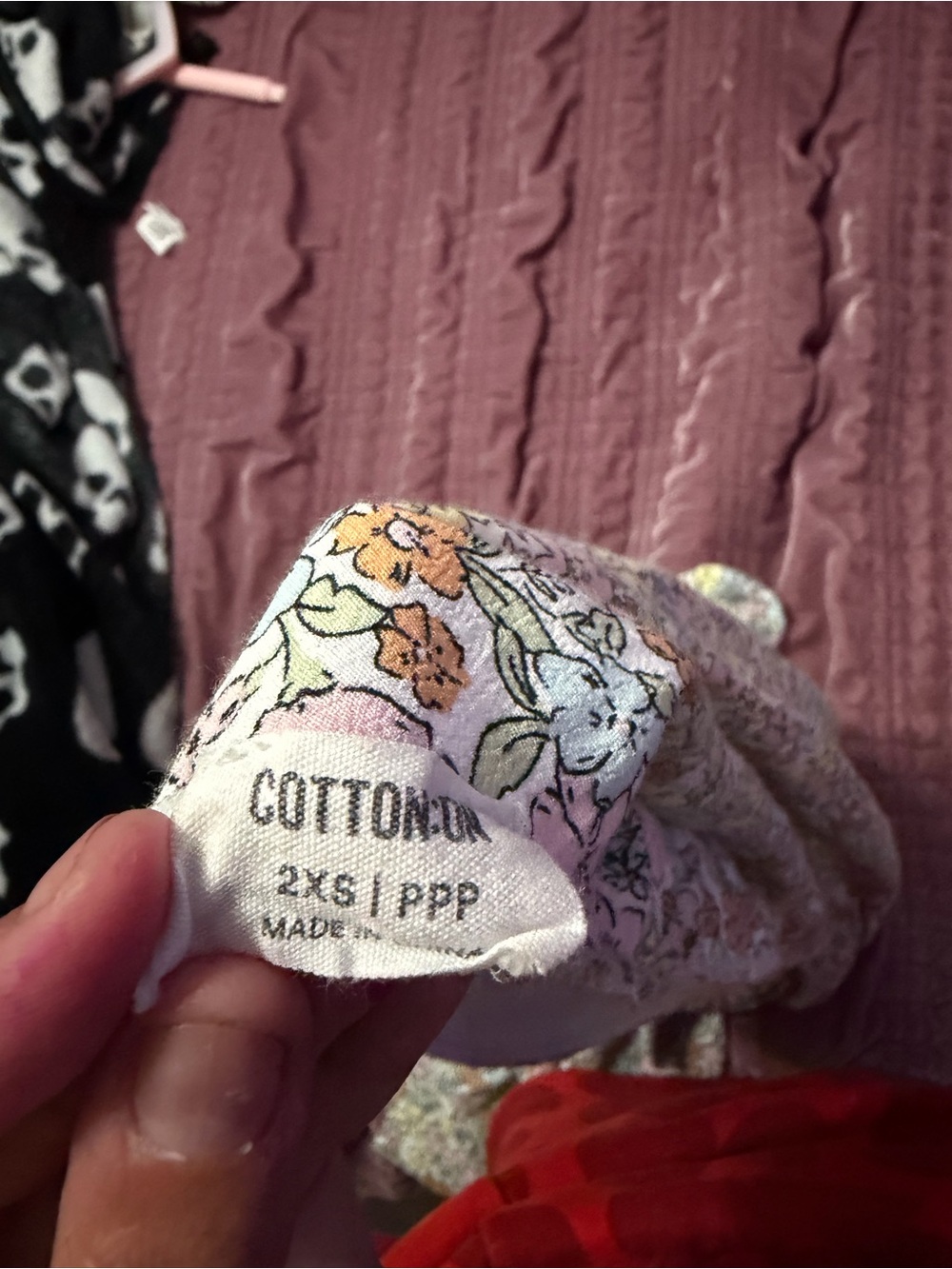 Cotton On Pastel Floral Smocked Maxi Skirt - Picture 3 of 3